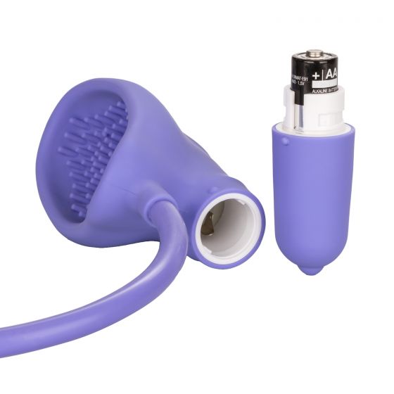 Intimate Silicone Pro Vibrating Pump in Lavender Vagina Pump - Tophatter Daily Deals