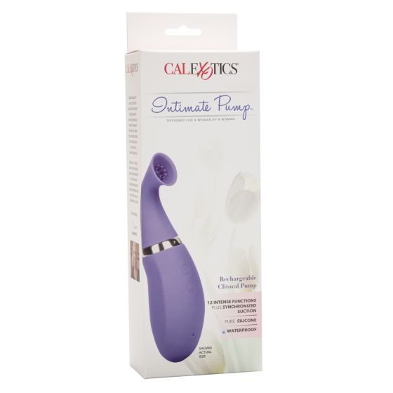 Intimate Rechargeable Clitoral Pump in Purple Clitoral Pump - Tophatter Daily Deals