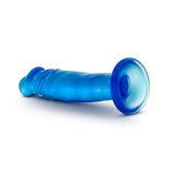 B Yours Sweet N Small 6 Inch Blue Realistic Dildo with Suction Cup > Dildos > Slim Dildos - Tophatter Daily Deals