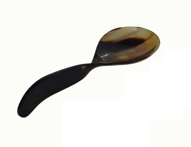 Buffalo Horn Naturally Carved Large Medieval Serving Spoon 10 Inches Twisted - Tophatter's Army Products & Self Defense Collectible Weapons - Tophatter Daily Deals