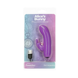 Alices Bunny Bullet w Rabbit Sleeve Purple 4 Inches > Vibrators > Mini Vibrators - Tophatter Daily Deals