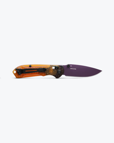 Benchmade Mini Freek - Ultem Handle - CPM-M4 Blade - SHOT Show 2025 Limited Edition - 565PL-2501 Knives - Tophatter Daily Deals