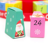 Round Fill Your Own Christmas Advent Calendar | Reusable Festive Wheel Calendar Advent Calendar - Tophatter Daily Deals