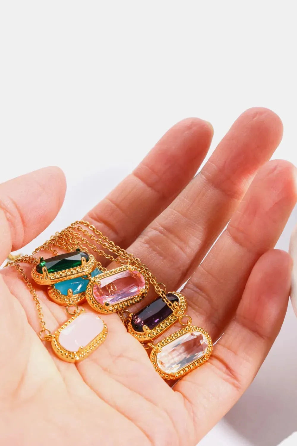 Copper 14K Gold-Plated Pendant Necklace Necklaces - Tophatter Daily Deals