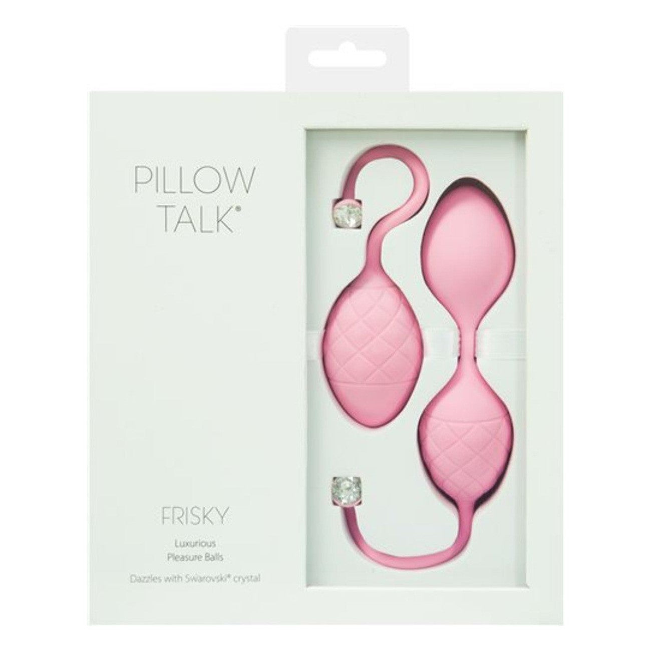 Pillow Talk Frisky Kegel Balls in Pink Kegel Balls - Tophatter Daily Deals
