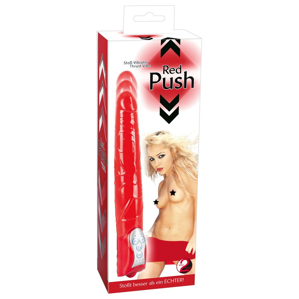 Red Push Standard Vibrator > Vibrators > Standard Vibrators - Tophatter Daily Deals