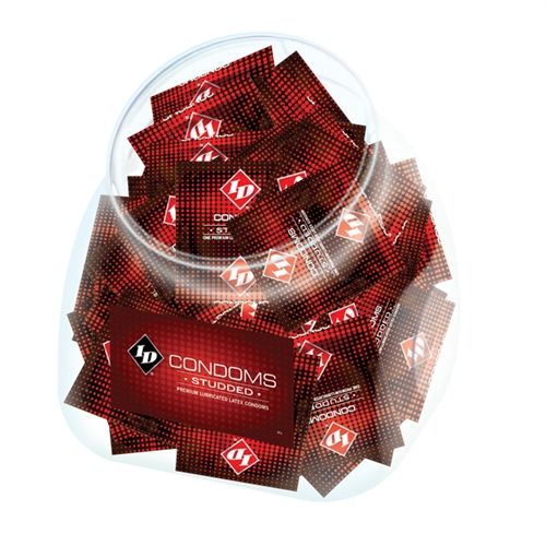 ID Condoms - Studded - 144 Piece Jar > Essentials > Condoms - Tophatter Daily Deals