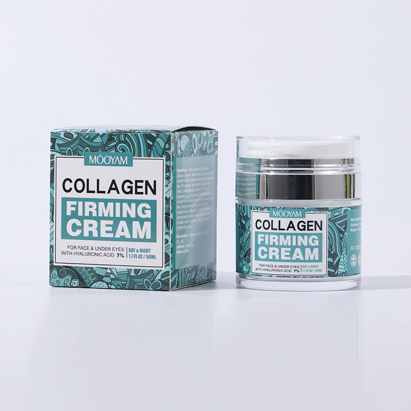 Anti-Wrinkle Face Cream Containing Hyaluronic Acid Hydrating High Moisturizing Fade French Collagen Face Cream 50ml 0 - Tophatter Daily Deals