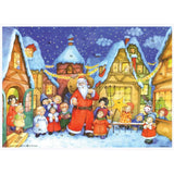 Santa Claus is Coming to Town Christmas Advent Calendar | Santa Advent Calendar Advent Calendar - Tophatter Daily Deals