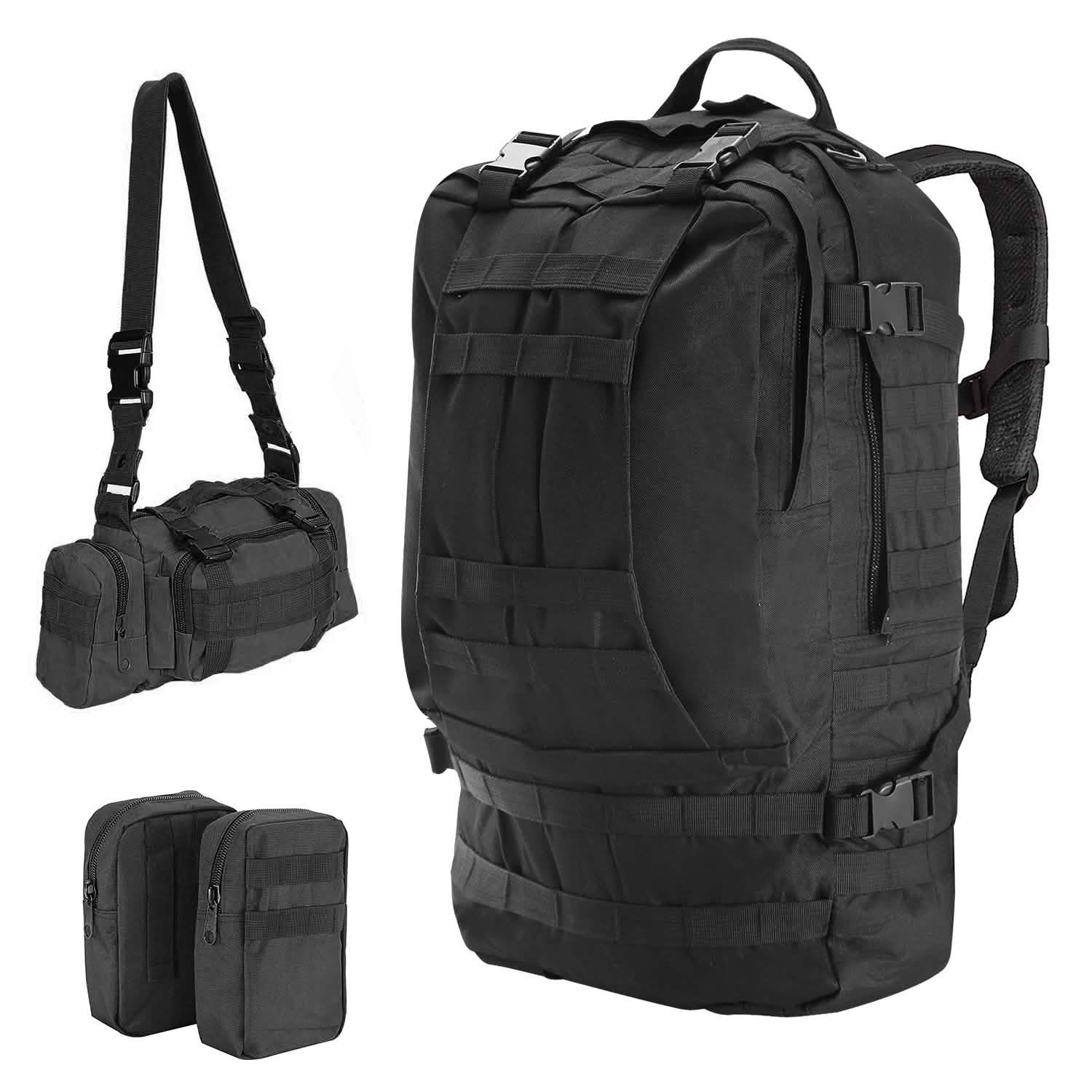 56L Military Tactical Backpack Tactical & Self Defense - Tophatter Daily Deals