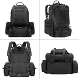 56L Military Tactical Backpack Tactical & Self Defense - Tophatter Daily Deals