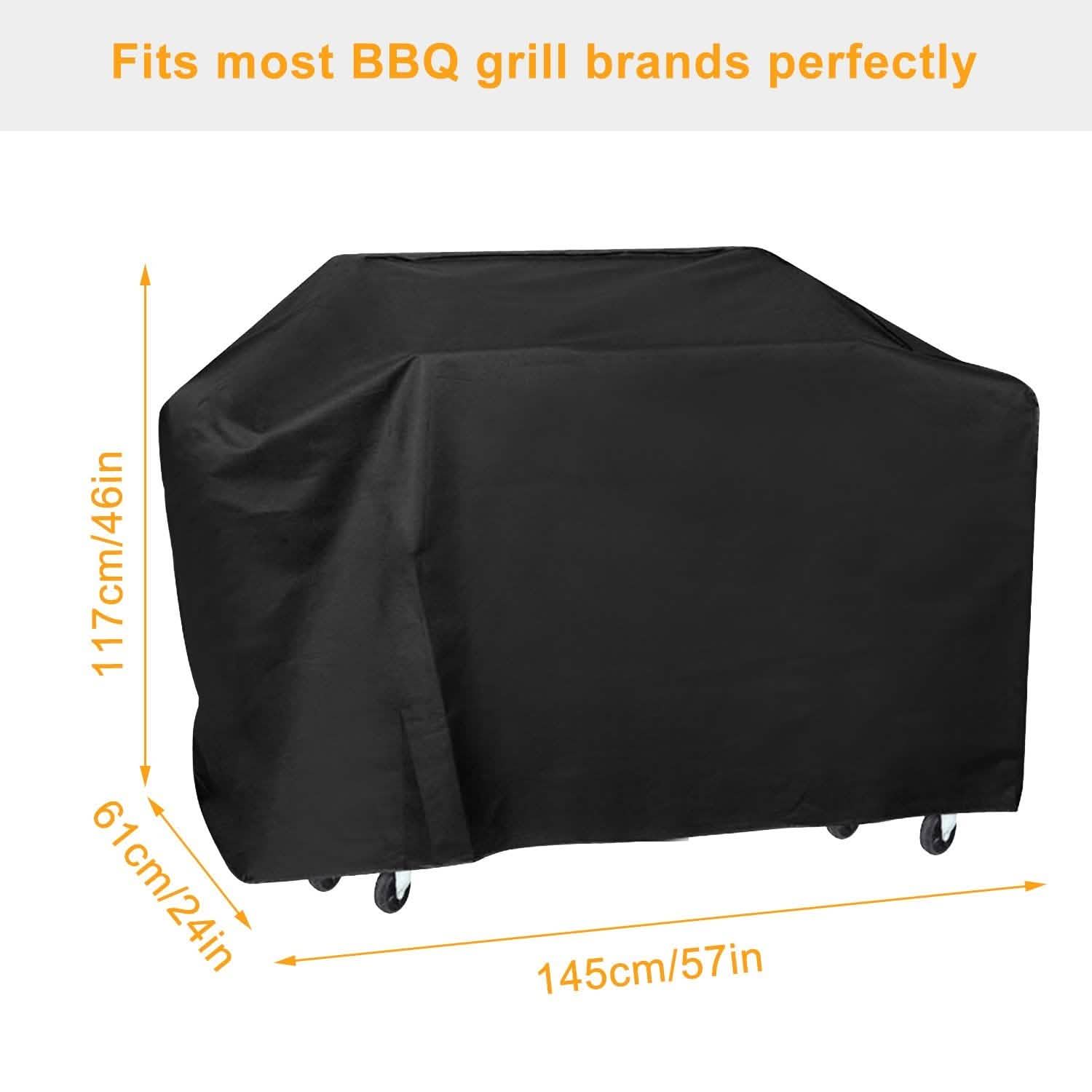 57-Inch Weather Resistant Barbecue Grill Cover Garden & Patio - Tophatter Daily Deals
