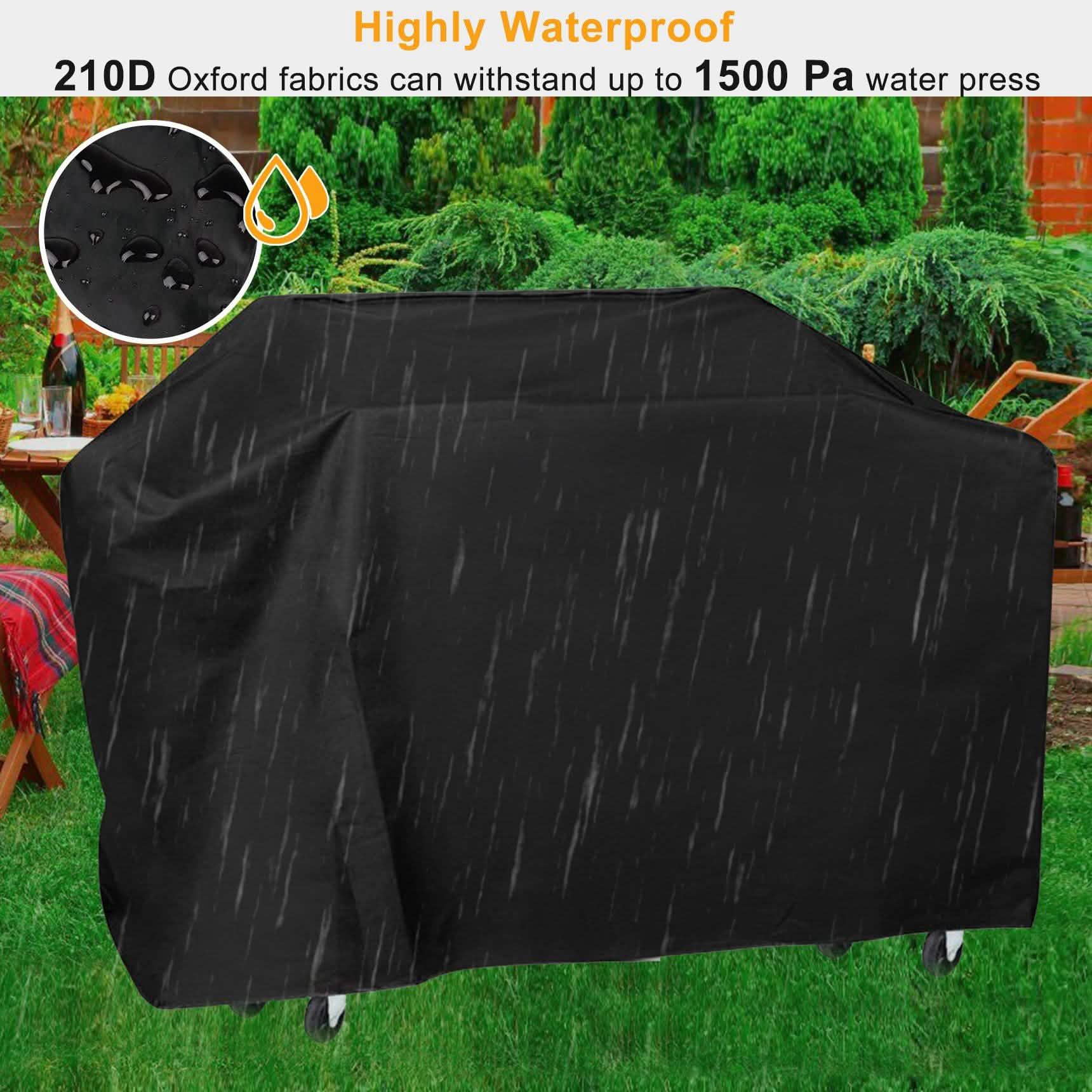 57-Inch Weather Resistant Barbecue Grill Cover Garden & Patio - Tophatter Daily Deals