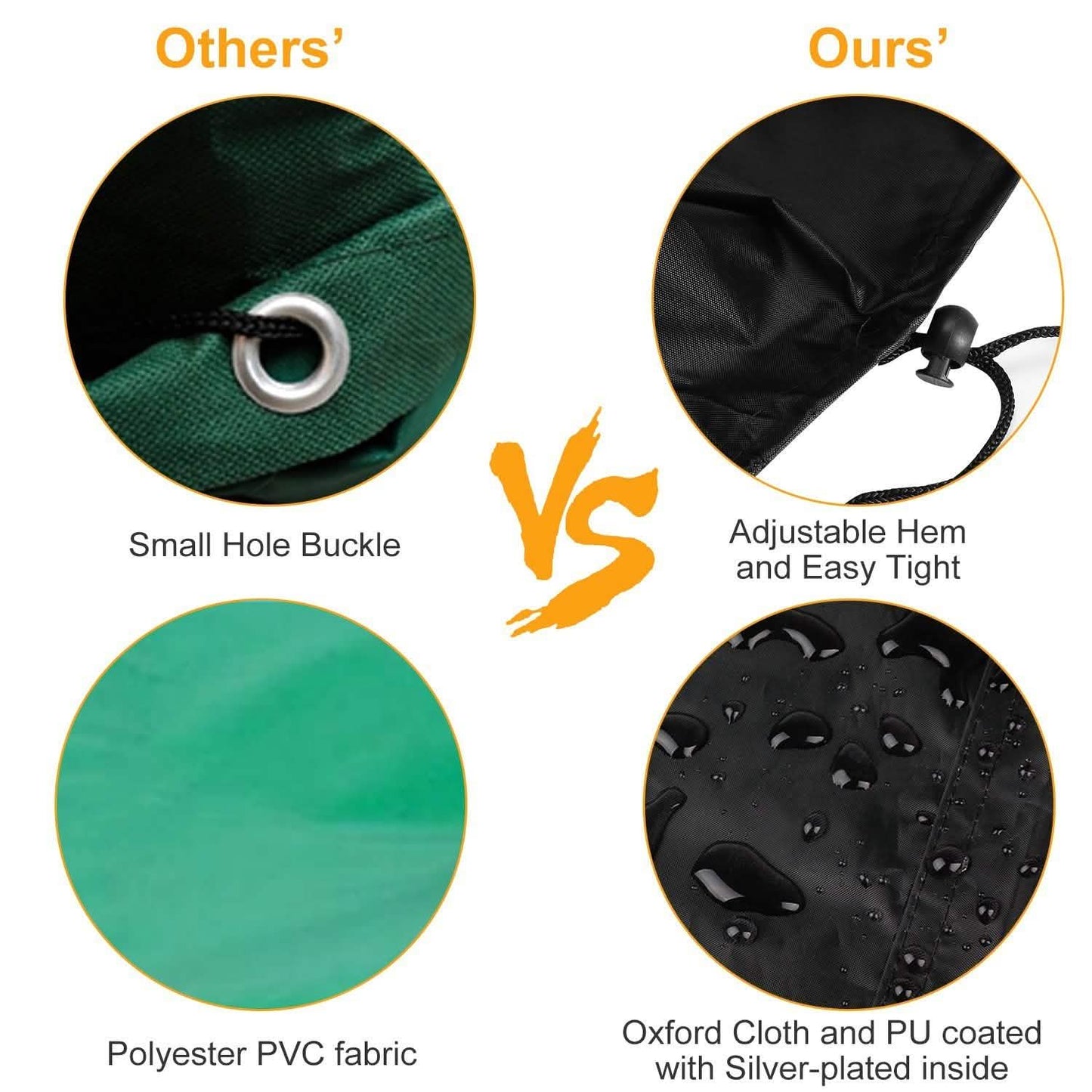 57-Inch Weather Resistant Barbecue Grill Cover Garden & Patio - Tophatter Daily Deals