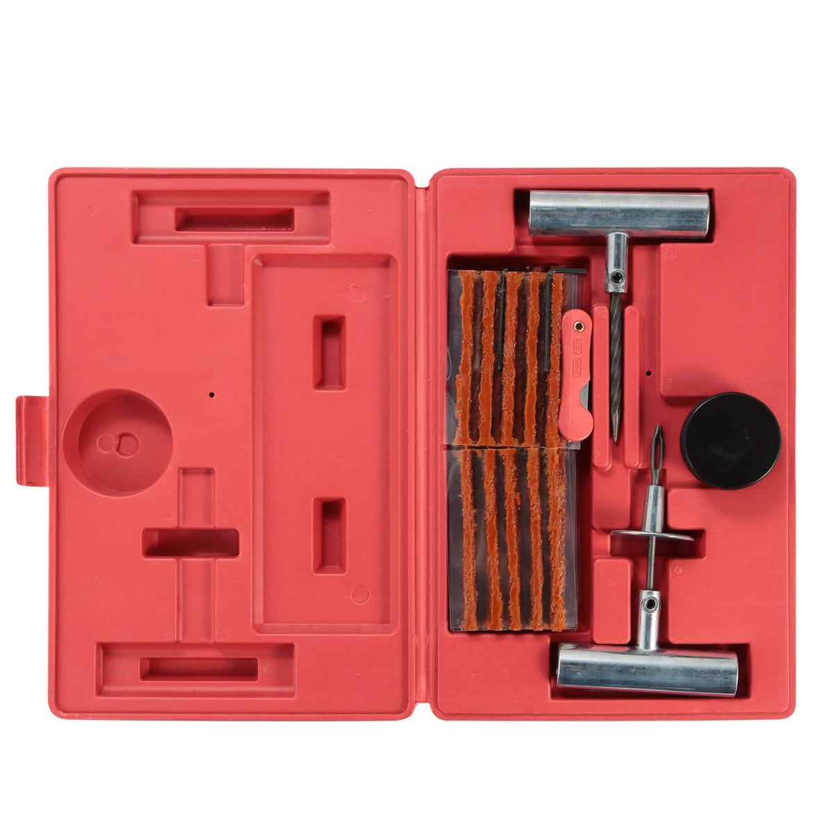 57-Piece: Universal Tire Repair Kit Automotive - Tophatter Daily Deals