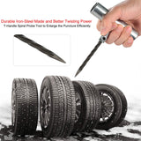 57-Piece: Universal Tire Repair Kit Automotive - Tophatter Daily Deals