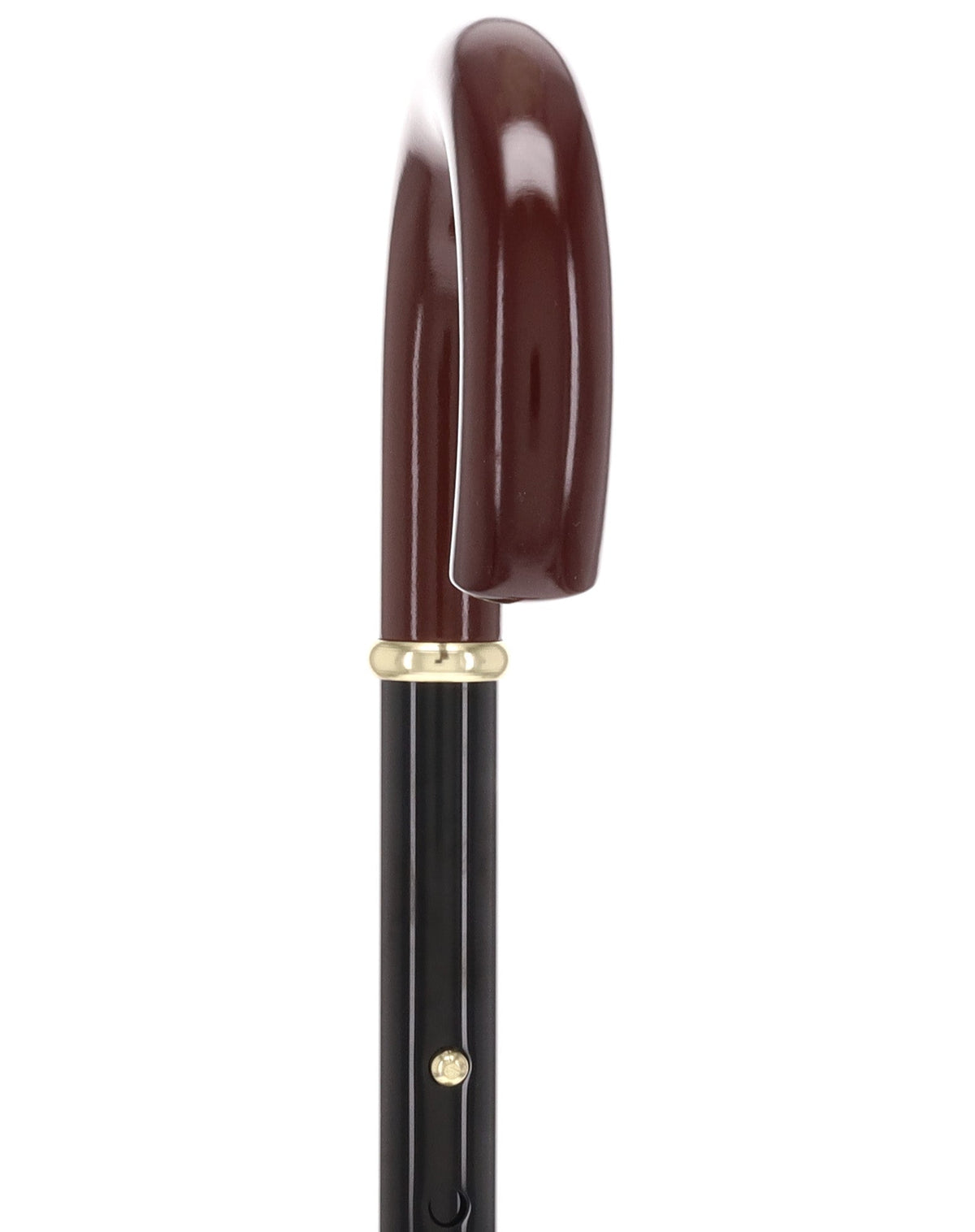 Folding Cane: Solid wood Crook Handle & aluminum shaft Folding Canes - Tophatter Daily Deals