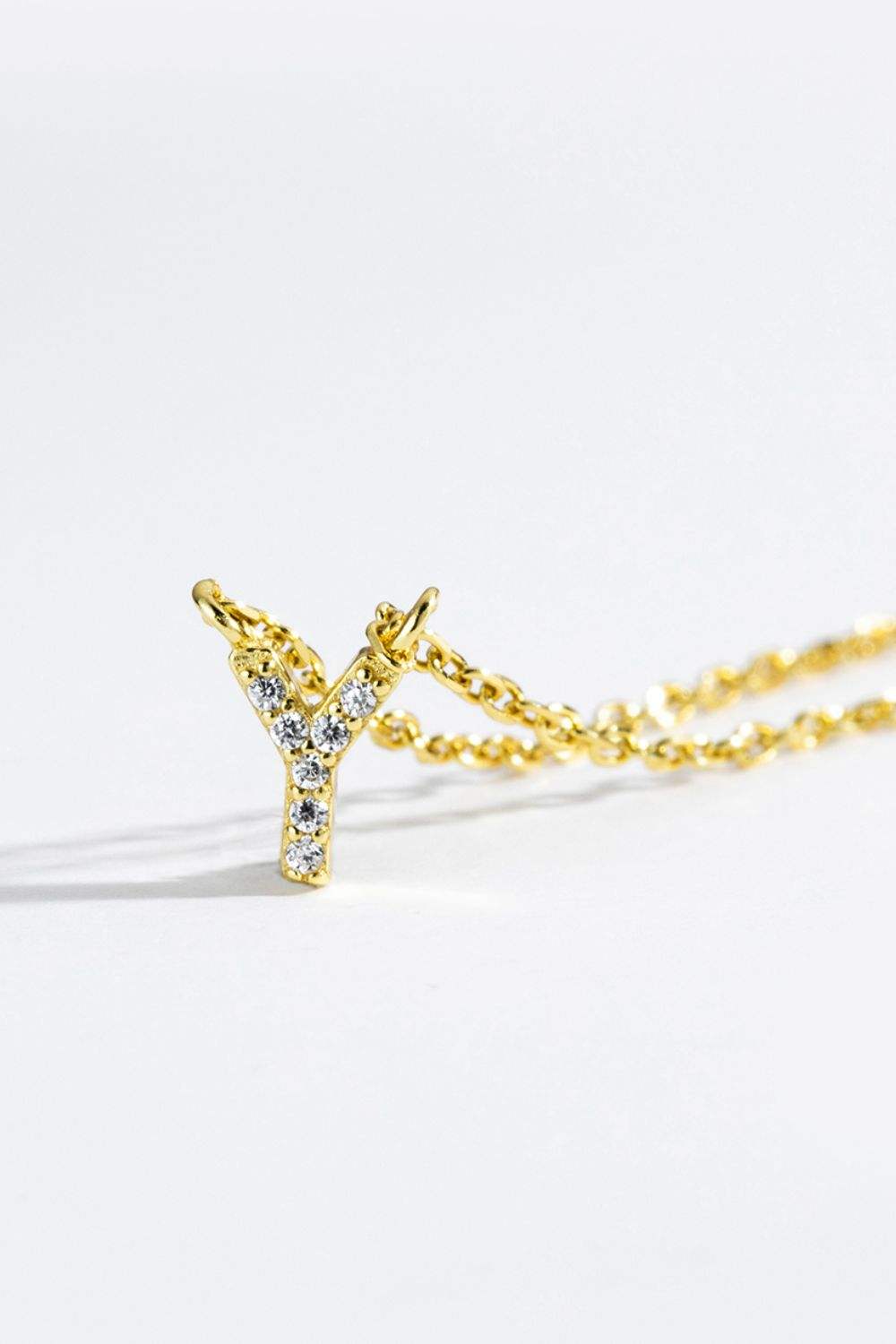 V To Z Zircon 925 Sterling Silver Necklace Necklaces - Tophatter Daily Deals