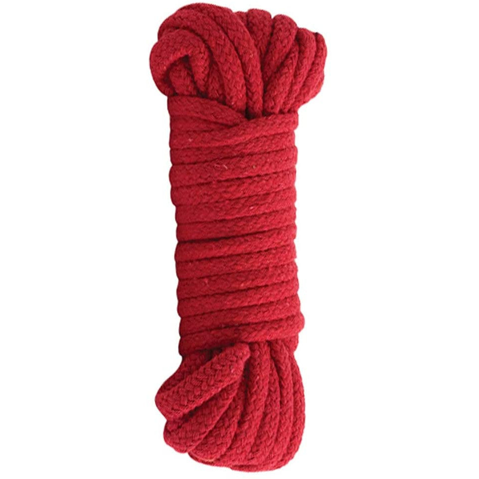 Japanese Style Bondage Rope 32 Feet in Red Bondage - Tophatter Daily Deals