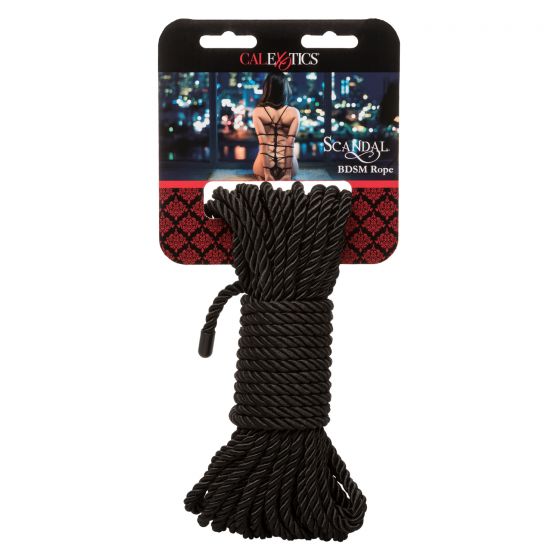 Scandal Black BDSM Bondage Rope in 10m Bondage - Tophatter Daily Deals