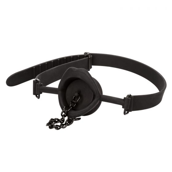 Scandal Silicone Stopper Gag in Black Ball Gags & Mouth Restraints - Tophatter Daily Deals