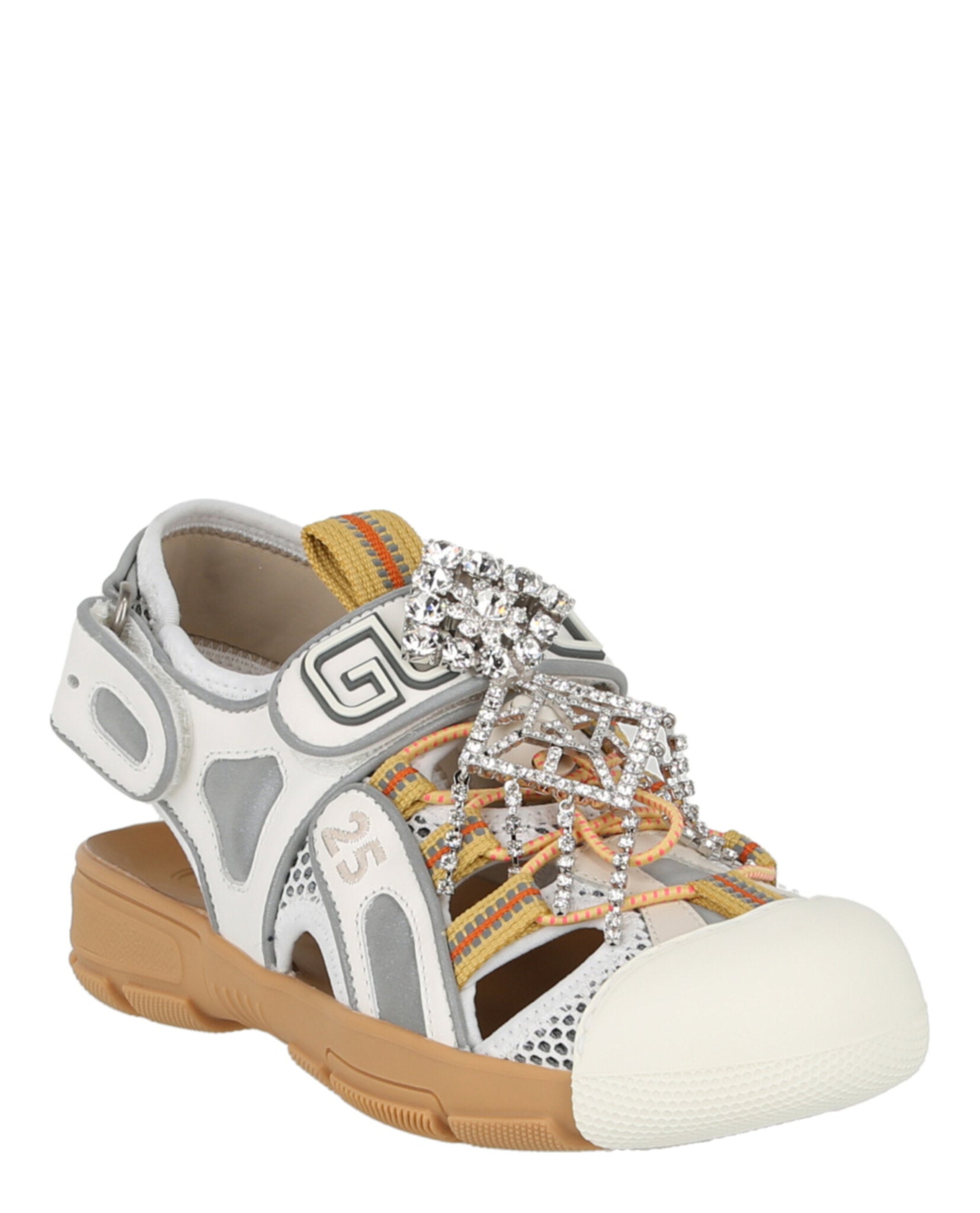 Gucci Mesh Fabric Tinsel Sport Sandals Footwear - Tophatter Daily Deals