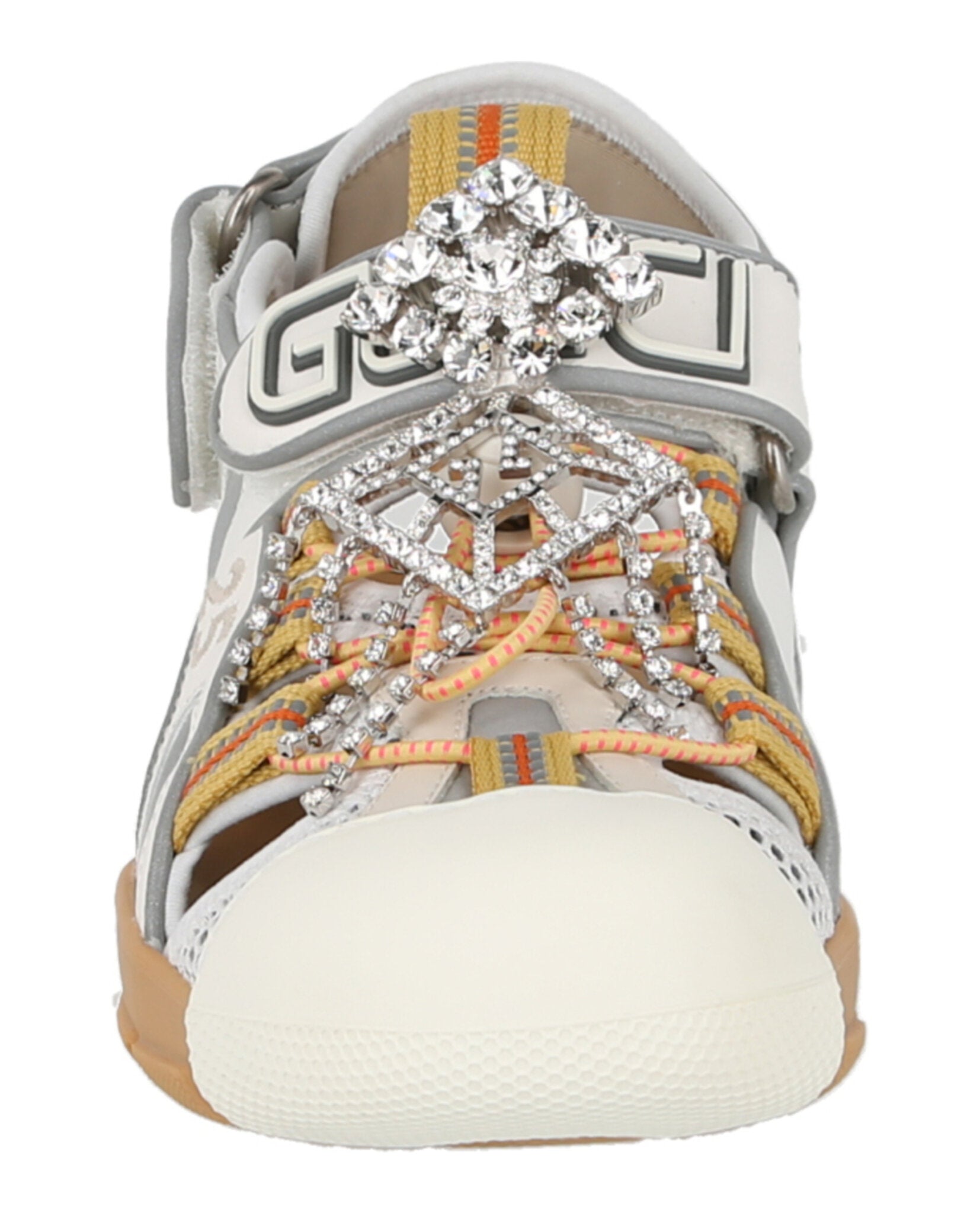 Gucci Mesh Fabric Tinsel Sport Sandals Footwear - Tophatter Daily Deals