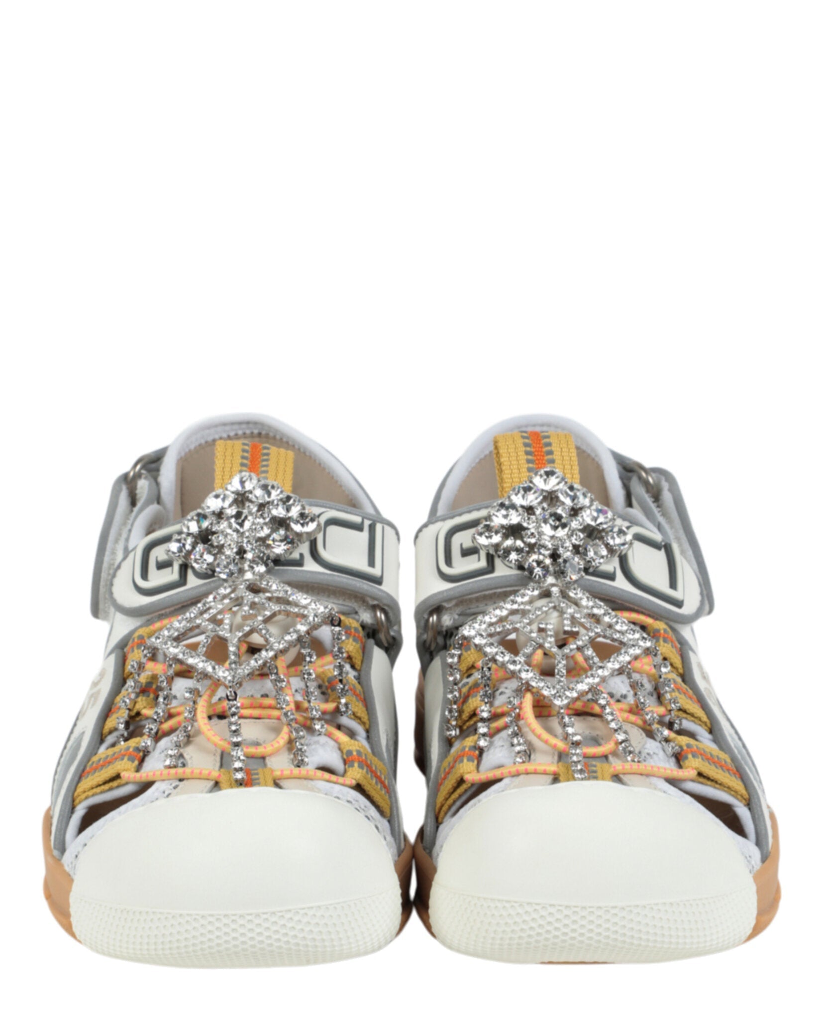 Gucci Mesh Fabric Tinsel Sport Sandals Footwear - Tophatter Daily Deals