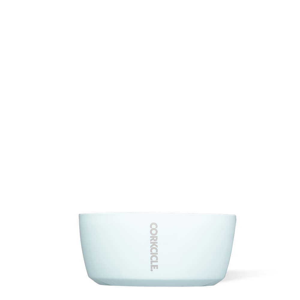 Dog Bowl by CORKCICLE. Powder Blue 16oz Dog Bowl - Tophatter Daily Deals