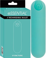 Essential 3 Inch Bullet Vibrator Teal with Discreet Storage Case > Vibrators > Mini Vibrators - Tophatter Daily Deals