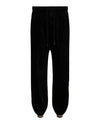 Gucci Web Striped Velvet Jogger Pants Black Joggers - Tophatter Daily Deals