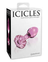 Icicles No. 48 (Pink) – Glass Tapered Anal Plug > Glass > Toys - Tophatter Daily Deals