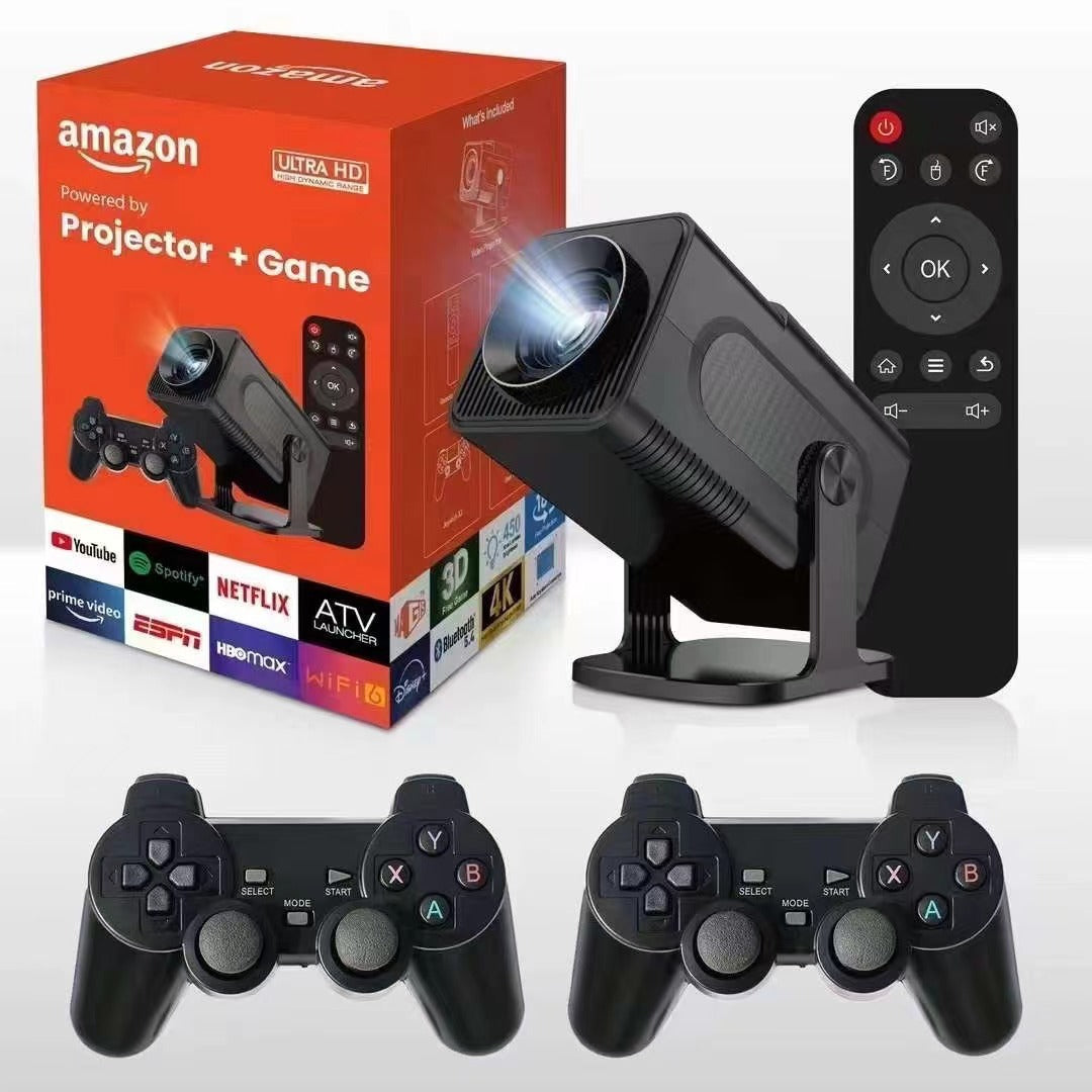 Android Projector Game Console Home Portable 0 - Tophatter Daily Deals