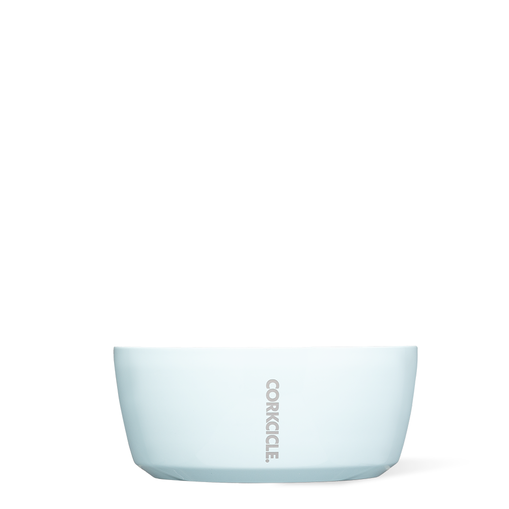 Dog Bowl by CORKCICLE. Powder Blue 32oz Dog Bowl - Tophatter Daily Deals