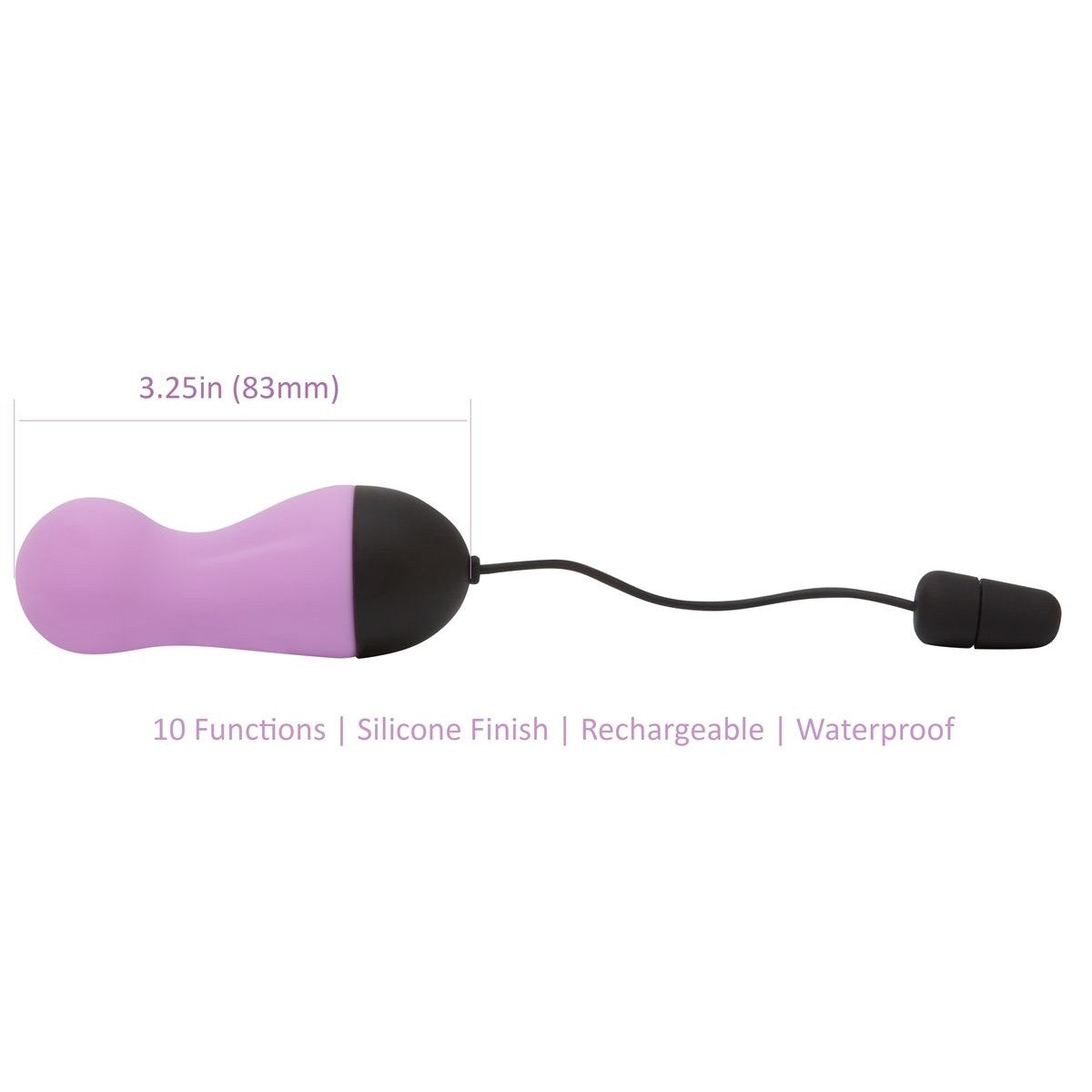Remote Control Vibrating Tongue in Purple Vibrator - Tophatter Daily Deals