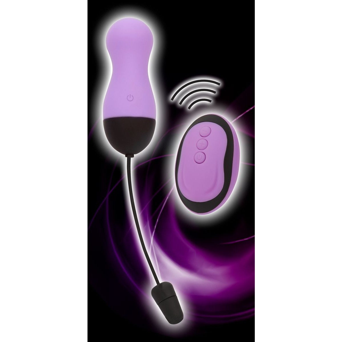 Remote Control Vibrating Tongue in Purple Vibrator - Tophatter Daily Deals