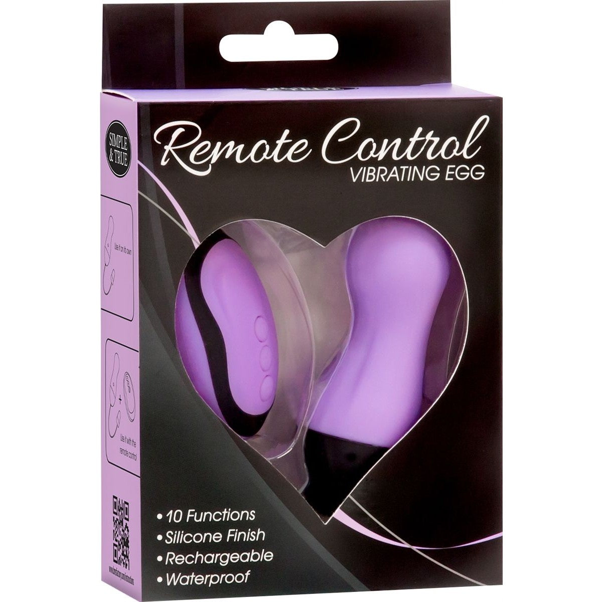 Remote Control Vibrating Tongue in Purple Vibrator - Tophatter Daily Deals