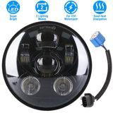 5.75-Inch LED Motorcycle Headlight Automotive - Tophatter Daily Deals