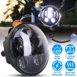 5.75-Inch LED Motorcycle Headlight Automotive - Tophatter Daily Deals