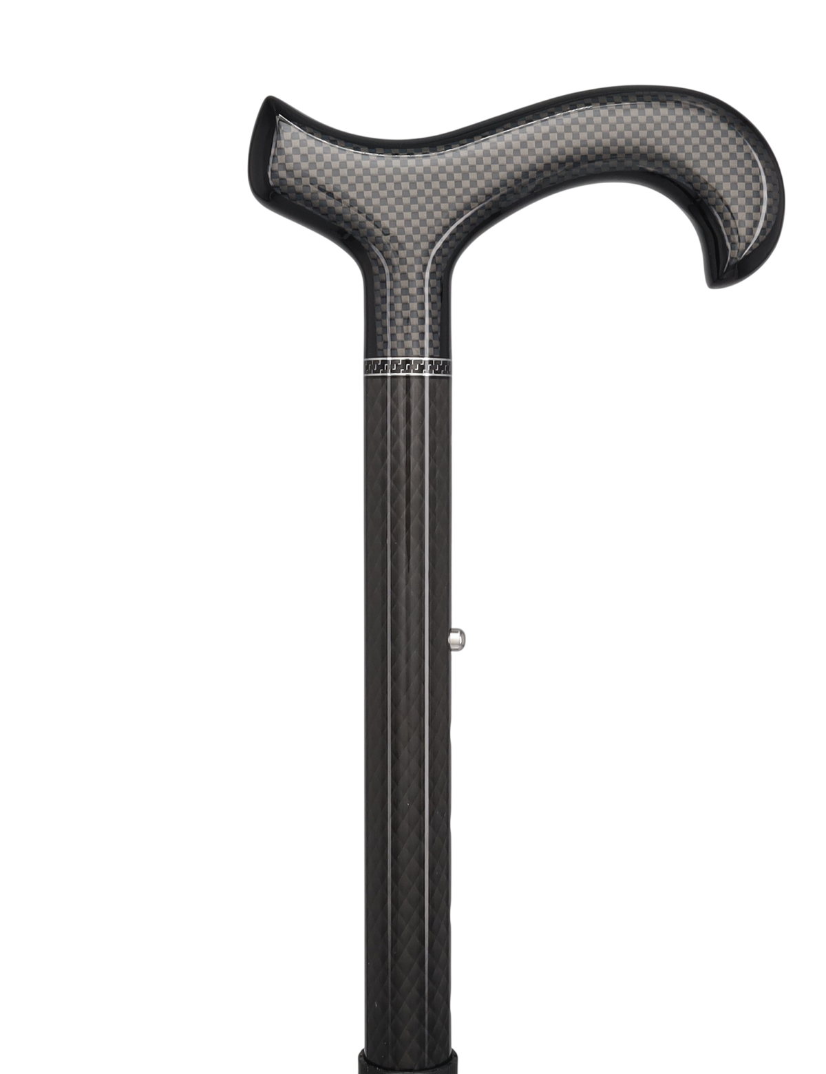 Premium Carbon Fiber Cane, Triple Wound, Adjustable & Foldable Superlite Carbon Fiber Walking Canes - Tophatter Daily Deals