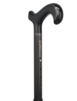 Premium Carbon Fiber Cane, Triple Wound, Adjustable & Foldable Superlite Carbon Fiber Walking Canes - Tophatter Daily Deals