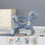 Baby Rocking Cart Birthday Gift Haze blue Angel taxi 0 - Tophatter Daily Deals