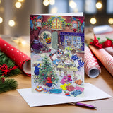 Christmas Eve Advent Calendar Greetings Card | Christmas Advent Calendar - A5 Advent Calendar - Tophatter Daily Deals