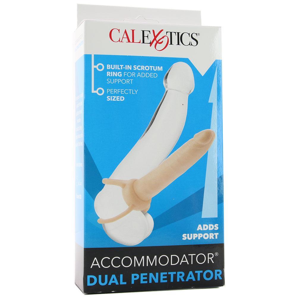 Accommodator Dual Penetrator in Ivory Anal Dildo - Tophatter Daily Deals