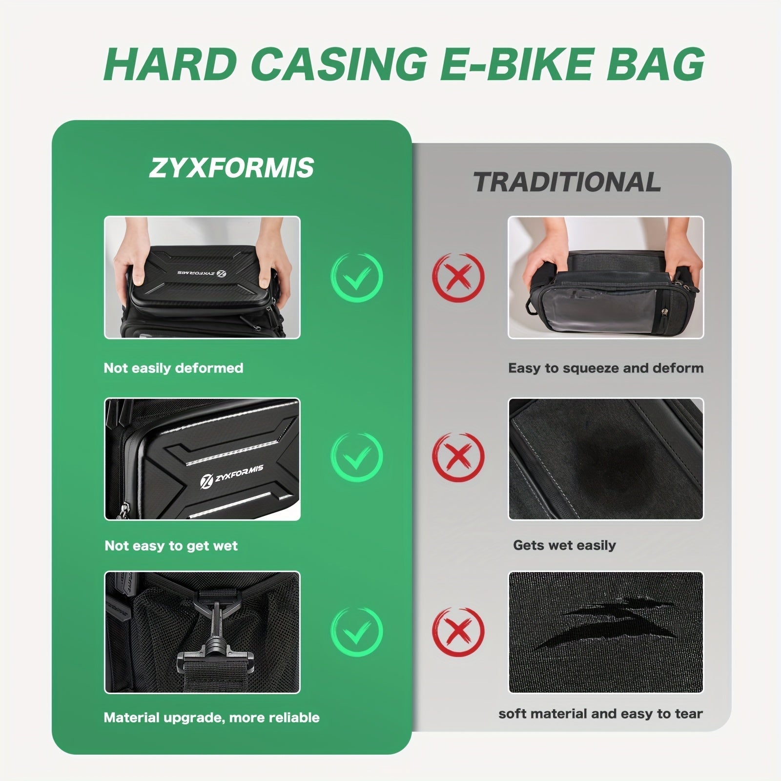 Bicycle Handlebar Bag with Phone Case Mount Sports & Fitness > Bikes & Accessories > Bicycle Bags - Tophatter Daily Deals