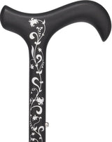 Lily of the Valley: Lightweight Folding Carbon Cane Superlite Carbon Fiber Walking Canes - Tophatter Daily Deals