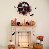 Halloween Wreath Decoration with Spider Web Occasions > Christmas > Christmas Wreaths & Garlands - Tophatter Daily Deals