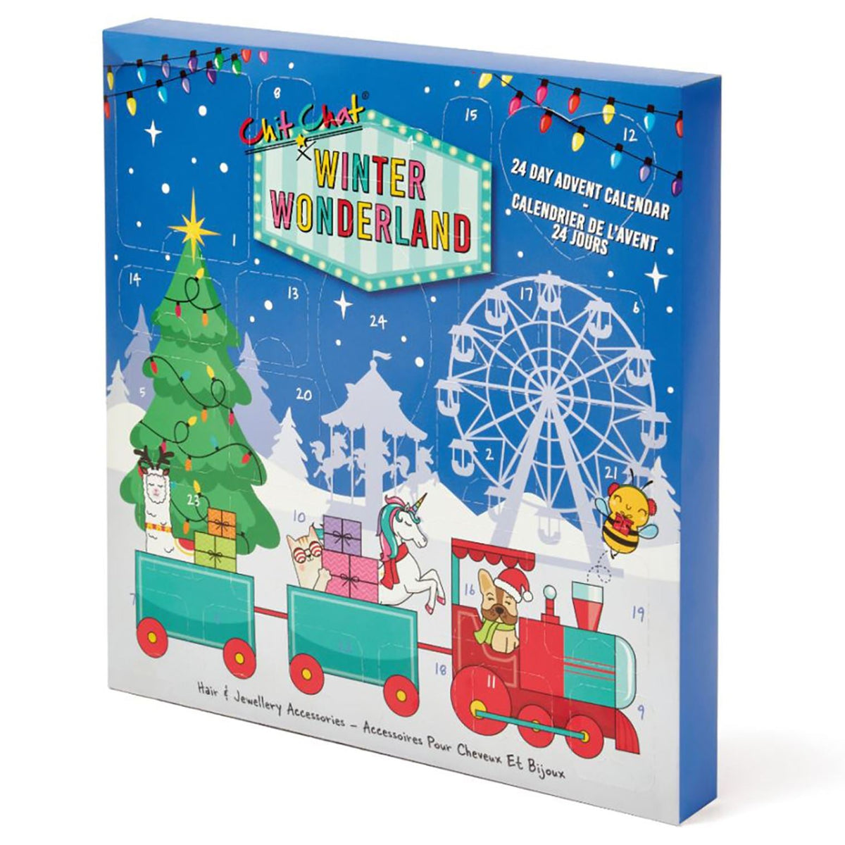 Chit Chat Hair & Jewellery Christmas Advent Calendar | Kids Advent Calendar Advent Calendar - Tophatter Daily Deals