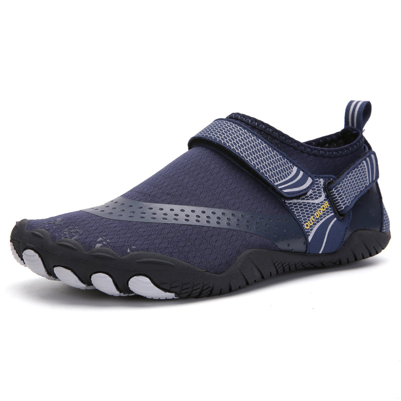 Beach shoes casual walking shoes A021Dark Blue 0 - Tophatter Daily Deals