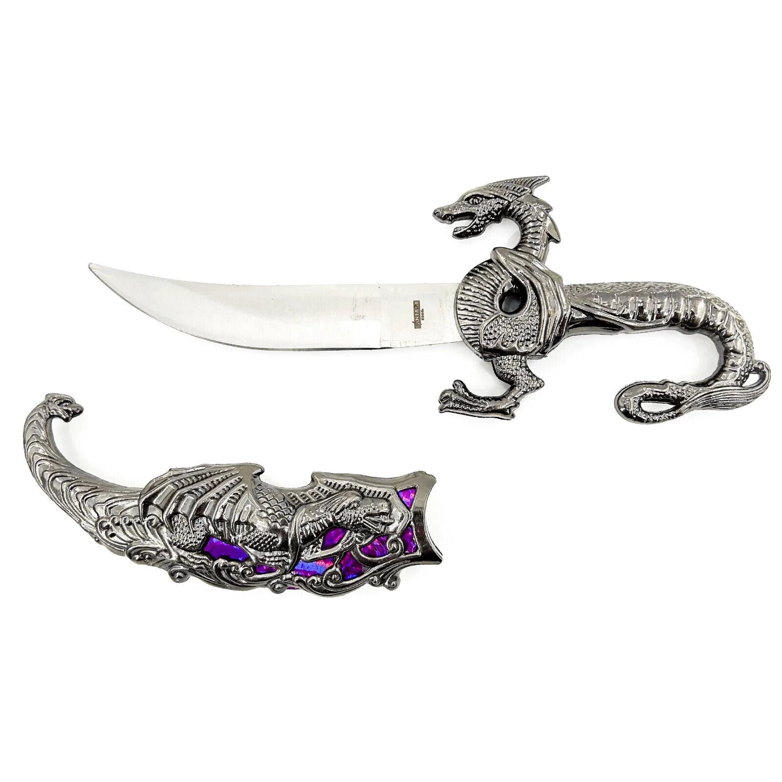 Enchanted Twilight Purple Dragon Dagger Dagger - Tophatter Daily Deals